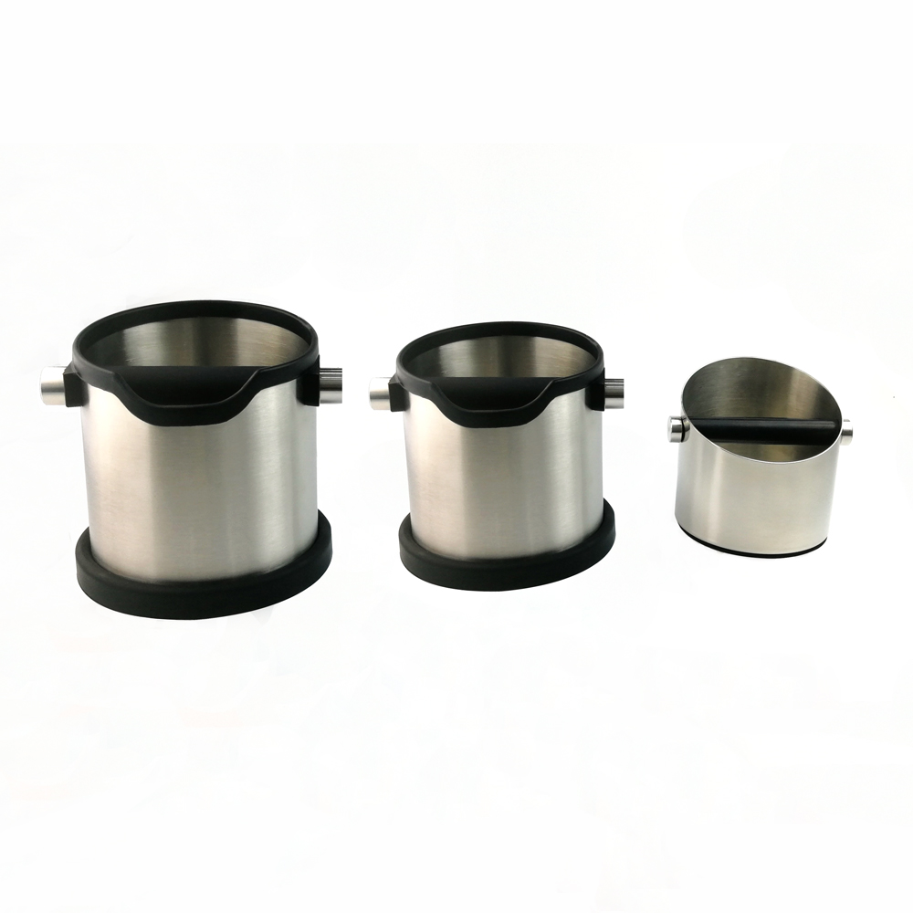 Professional Coffee Grind Knock Box / Countertop Knock Box For Coffee Grounds