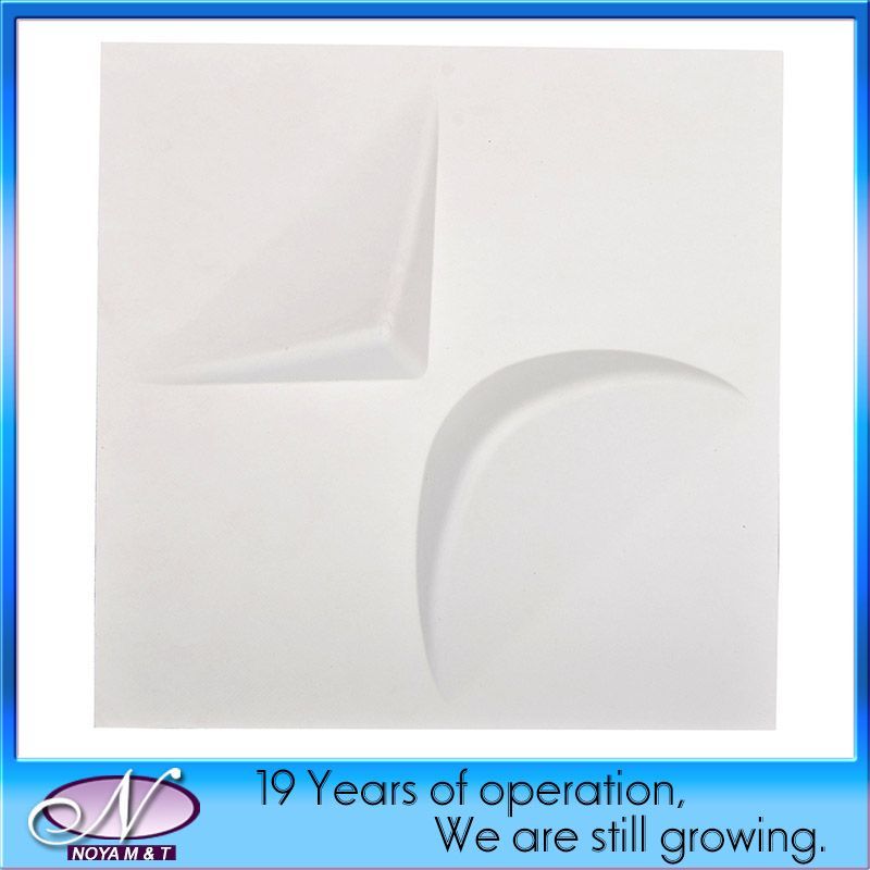 Acoustic Insulation 3D PVC Panel for Interior Wall Decorative