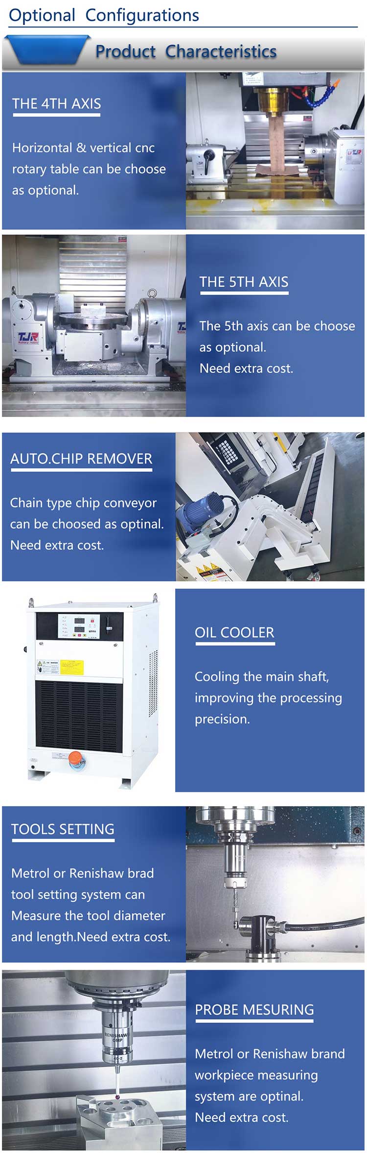 VMC1160 3/4/5 Axis CNC Vertical Machining Center Machine High precision
