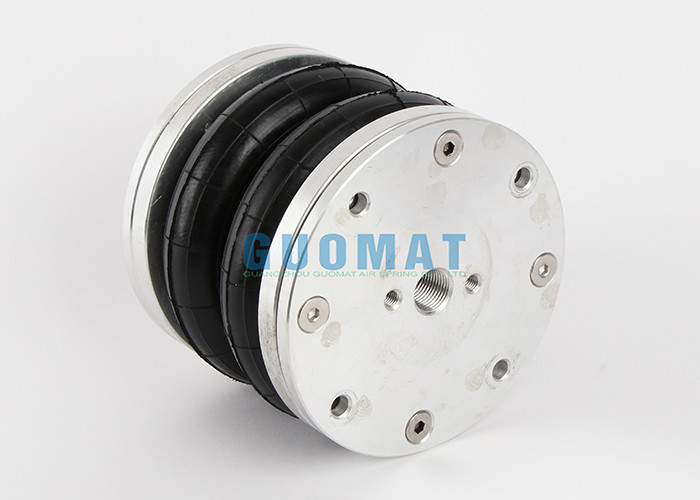 2 Convoluted Industrial Air Spring 6x2 Assembly Air Bag Firestone W01-R58-4070 Dunlop SP2917 Bellows Actuator