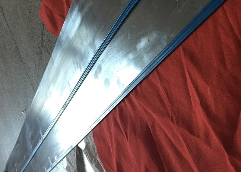 75 - 120mm Carbon Steel Doctor Blade Applications In Paper Making Machine