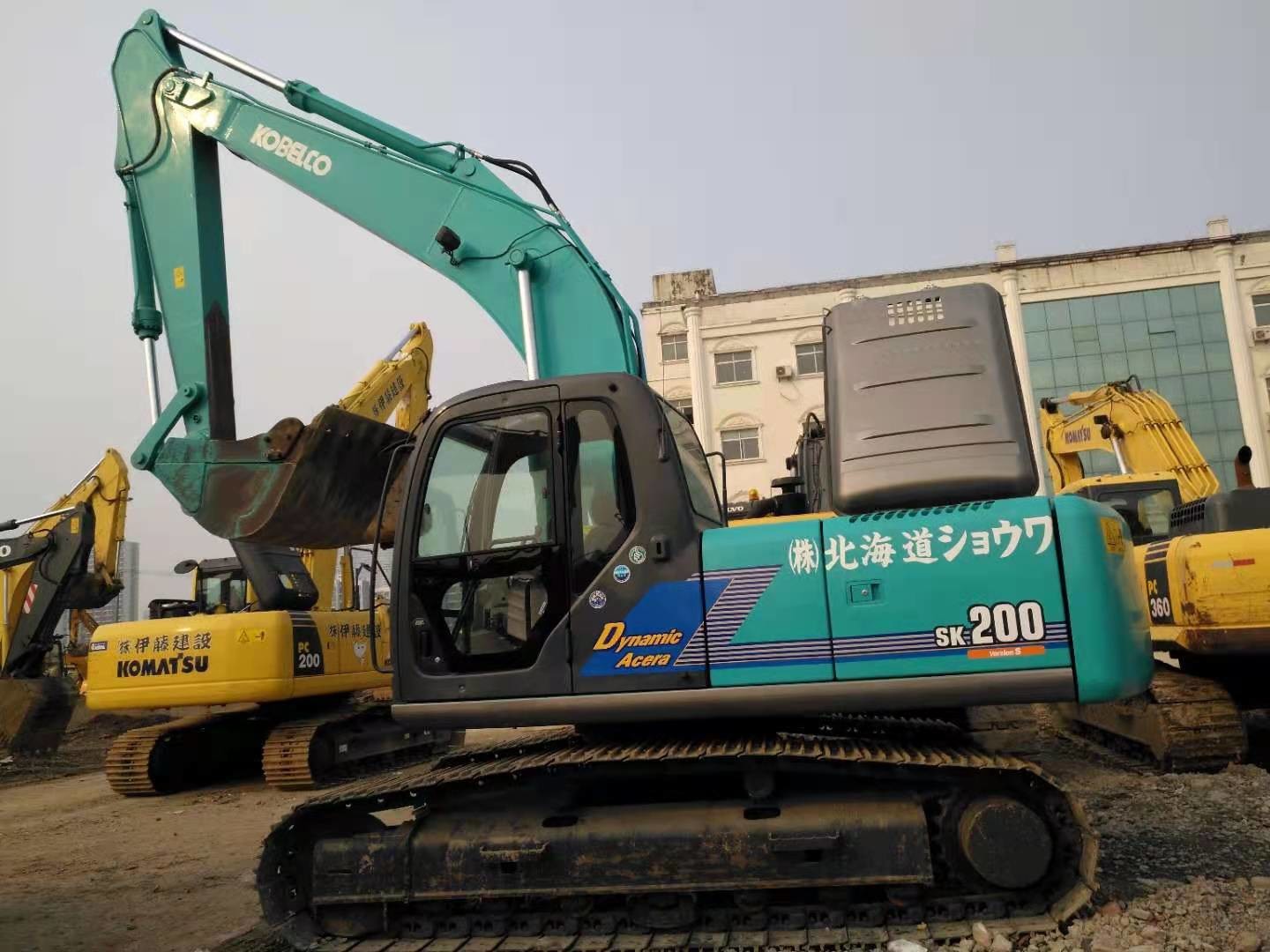 20 Ton 0.8m3 SK200-6 Crawler Used Kobelco Excavator