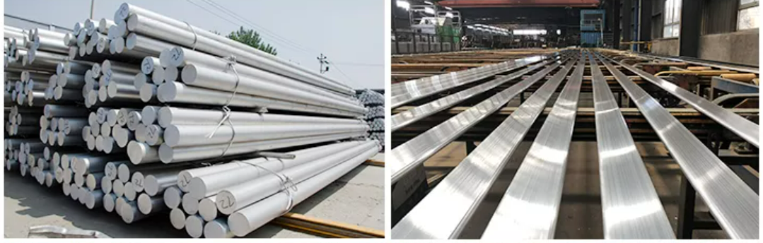 Big Diameter Temper Forged Aluminum Bar 7075 Bright Surface