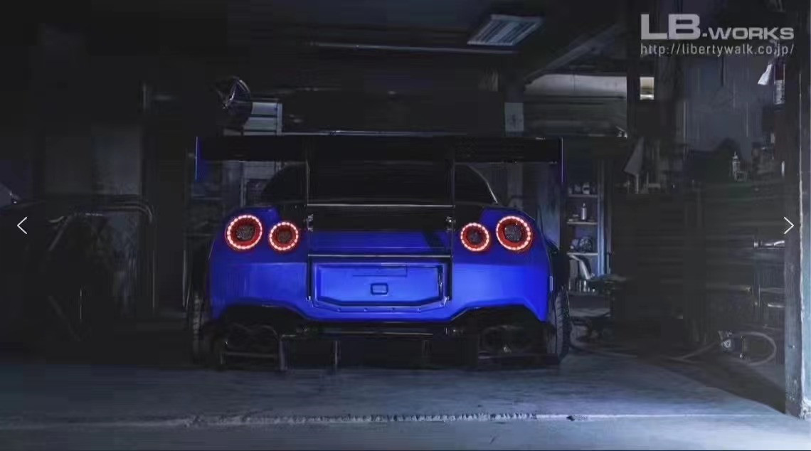 Hot 2022 Products GTR R35wide Bodyki Body Kit for Nissan GTR R35 Front and Rear Bumper Spoiler