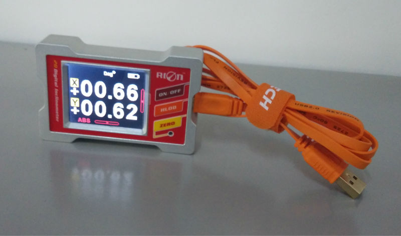 DMI420 Multi Functions 2 Axis Digital Inclinometer Level Angle Finder Anti Impact