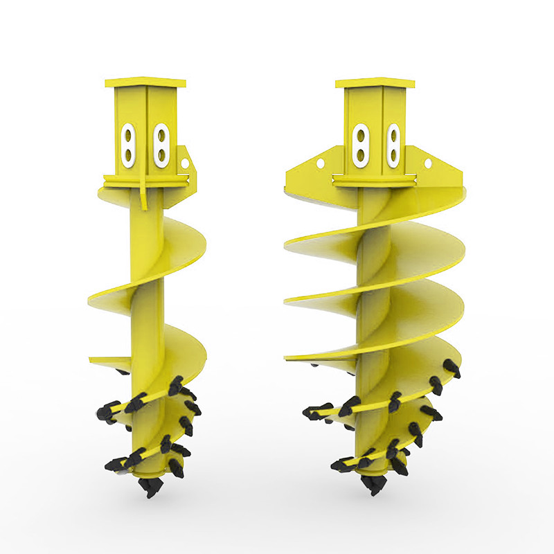 Piling Rig Rock Drilling Bucket carbon steel Augers Soil Rock Digging Bucket