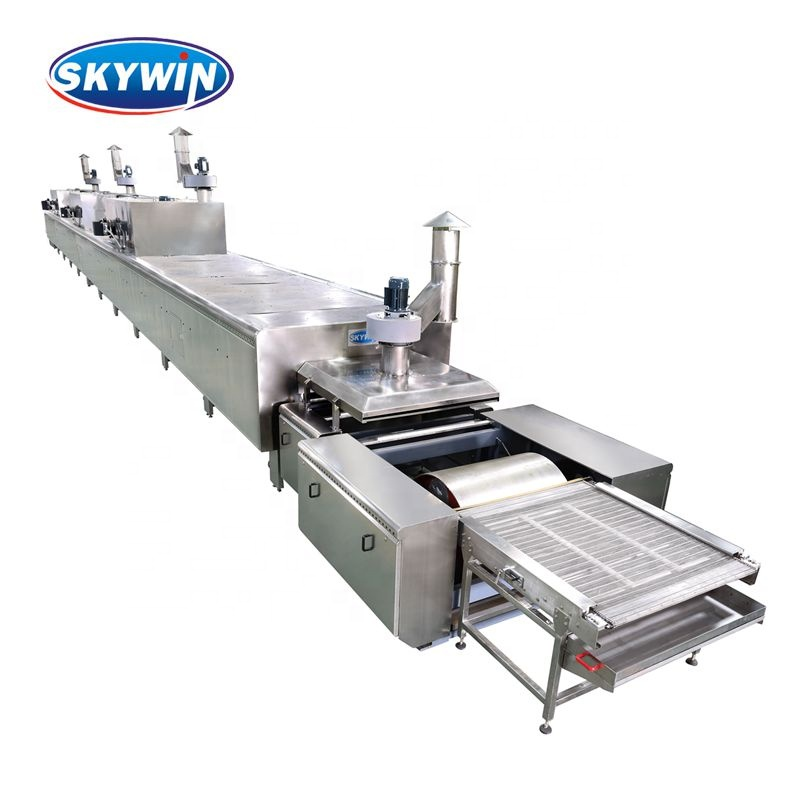 Fully Automatic 100-1800kg/H Cracker Hard And Soft Biscuit Production Line