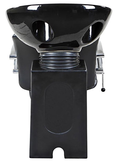 21 " Width Salon Shampoo Bowls And Chairs With Chrome Steel Armrest WT-8266
