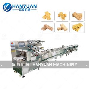 Automated Wrapping Granola Bar Pillow Packing Machine