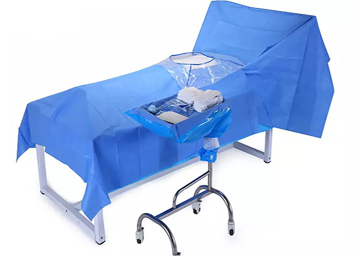 Cardiovascular Procedure Pack SMS Fabric Sterile Green Surgical Essential Lamination Patient disposable surgical pack