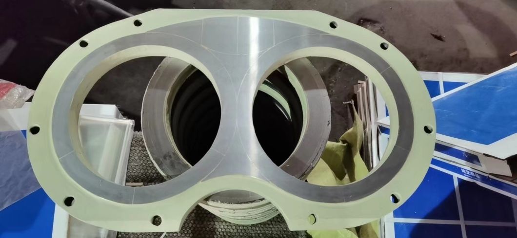 Factory Delivery Schwing Putzmeister Concrete Pump Glass Plate Spectacles Plate