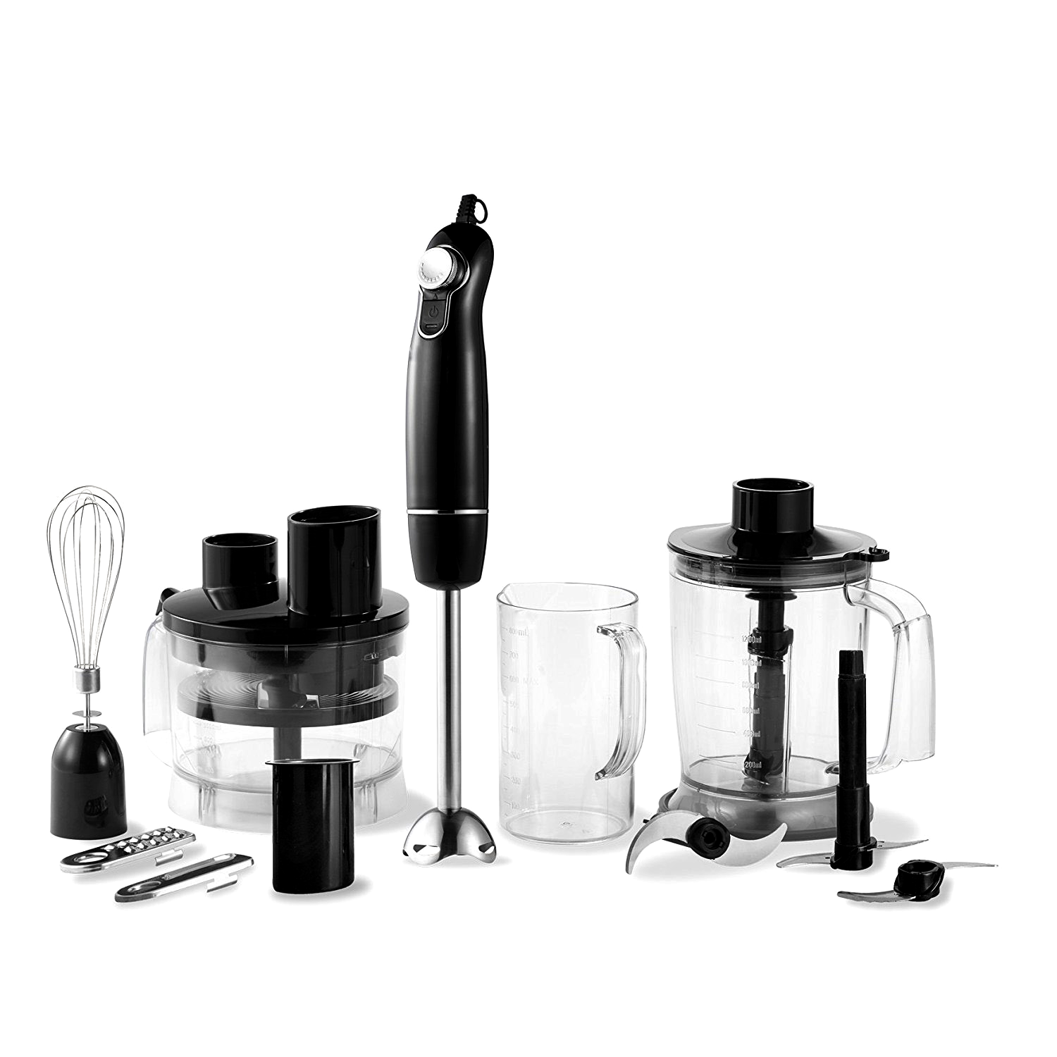 Hb107 700w Multi-use Immersion Blender Slim Hand Blender