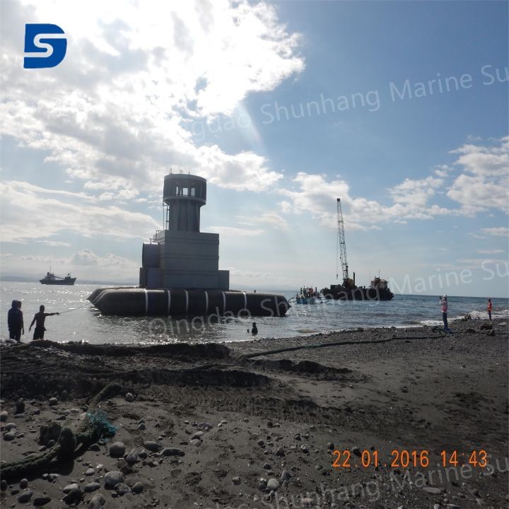 ISO 14409 Standard Marine Rubber Airbags for Inflating and Repair