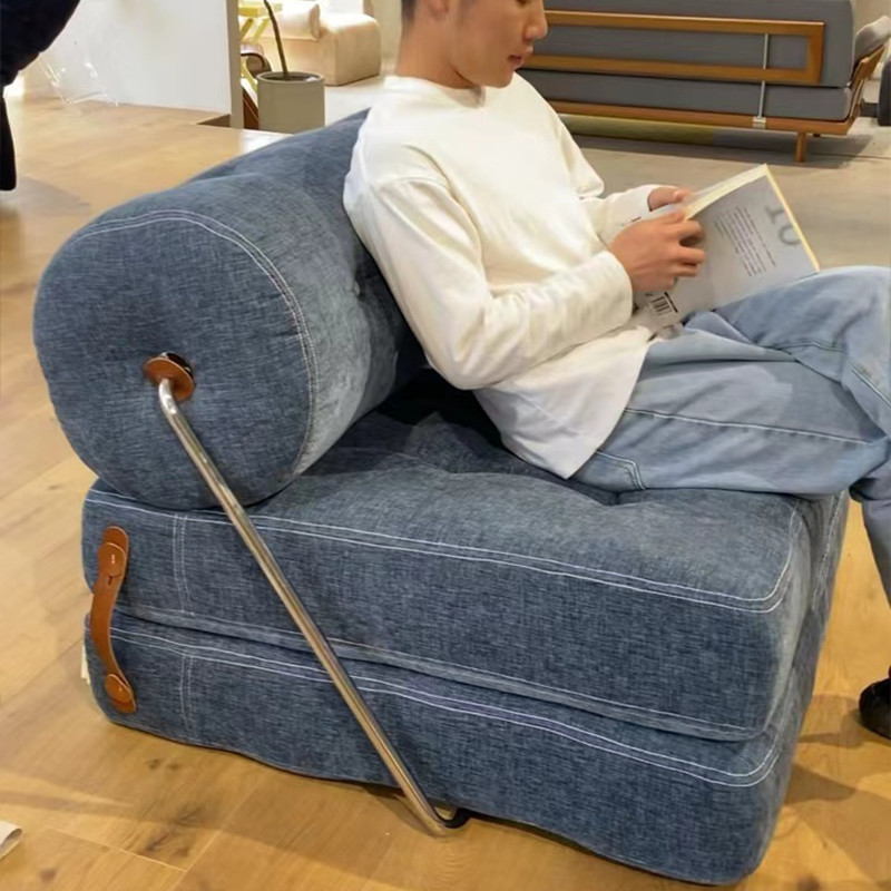 Postmodern Tofu Block Module Single Spud Lounge Chair Lazy Sofa Sofa Bed