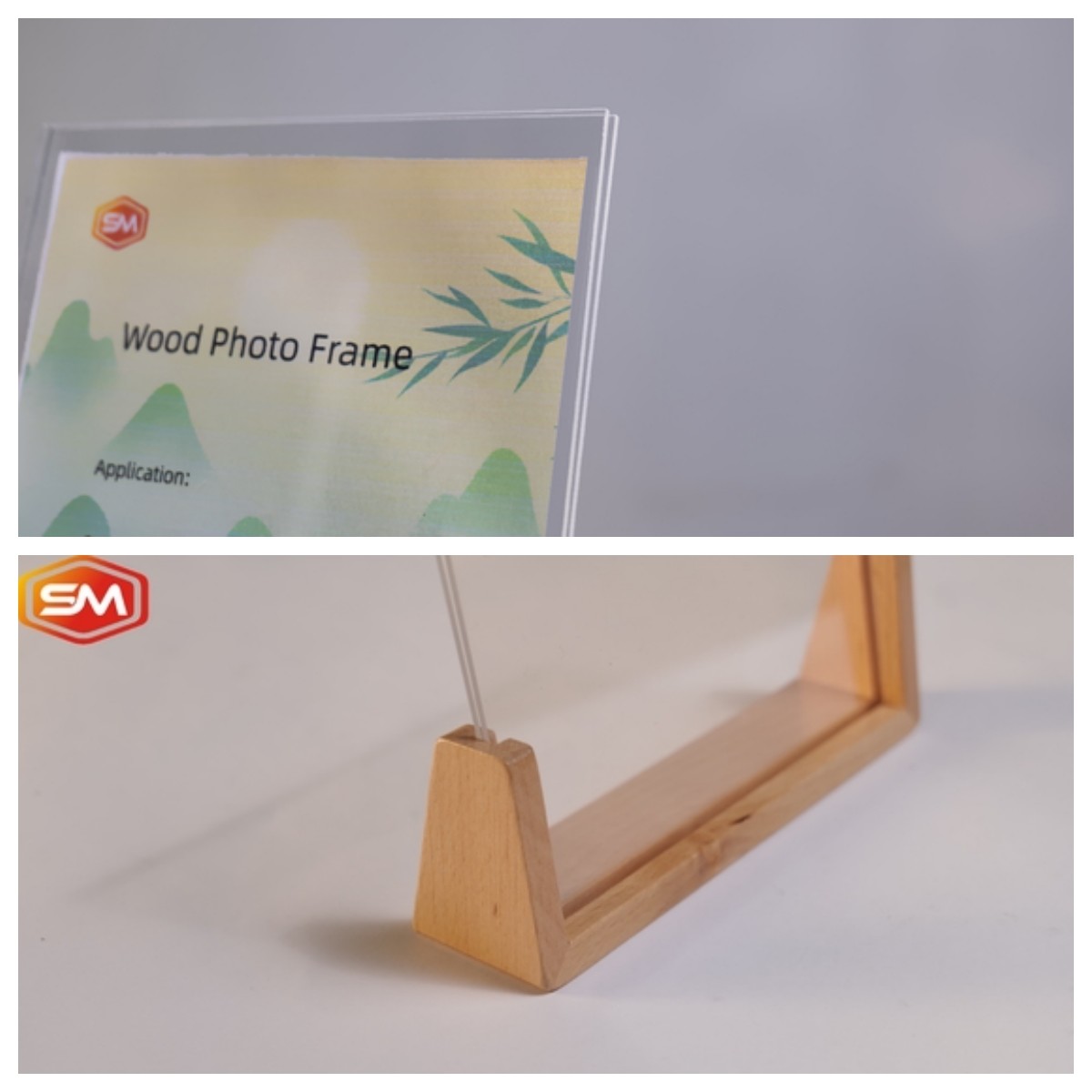 0.5 Vertical Acrylic Picture Frames Eco Friendly Personalized Acrylic Photo Frame