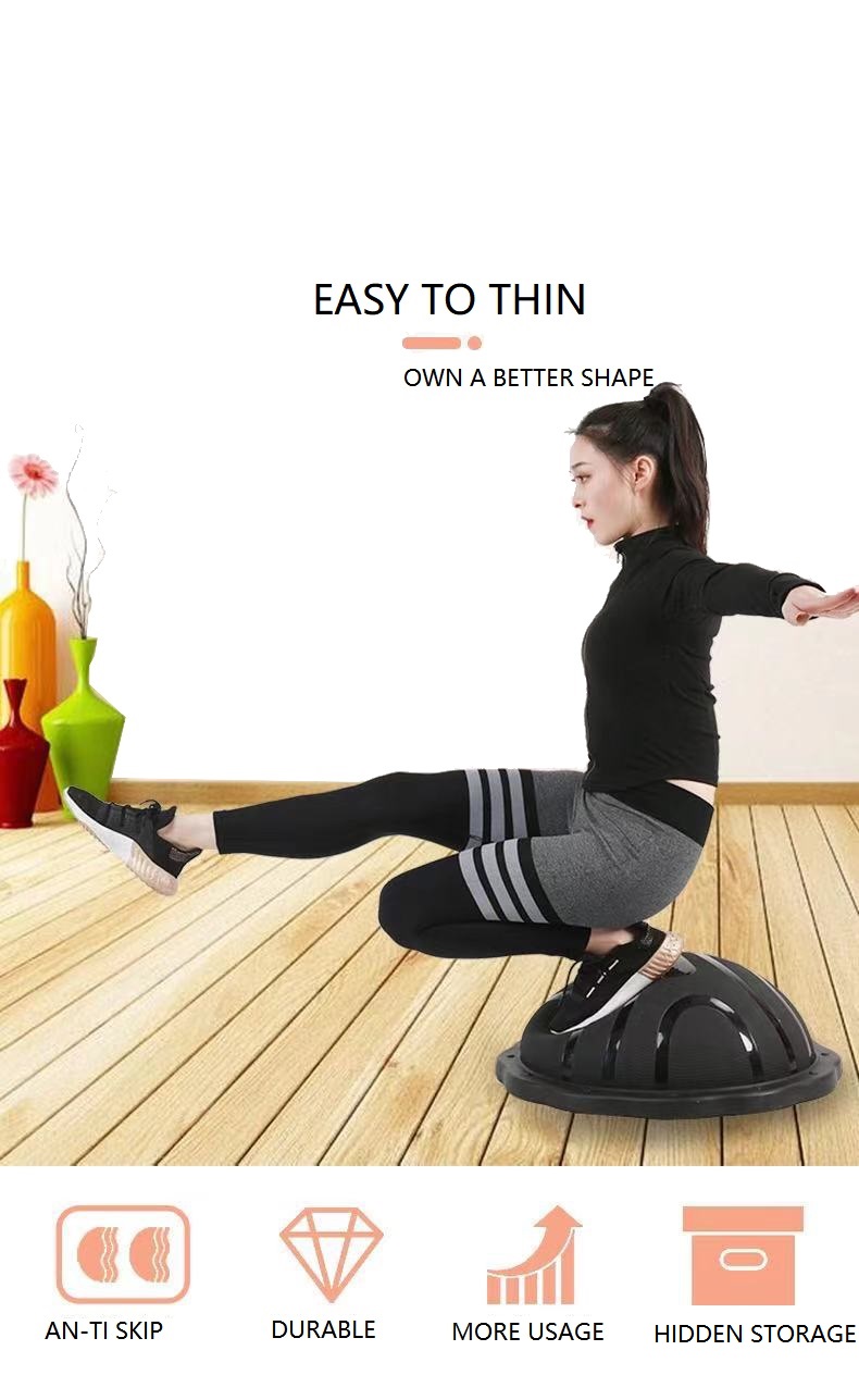 0.6M Heavy Duty Yoga Balance Balls To Stand On Home Weight Training