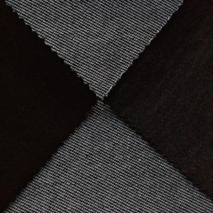 Buy cheap black stretch terry knit fabric for denim jeans product