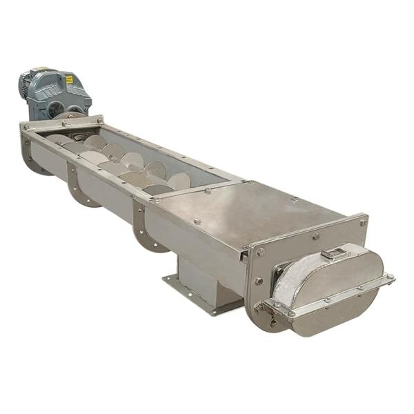 Heat Resistant Thermal Screw Conveyor Customized Double U Shape with OEM Customization
