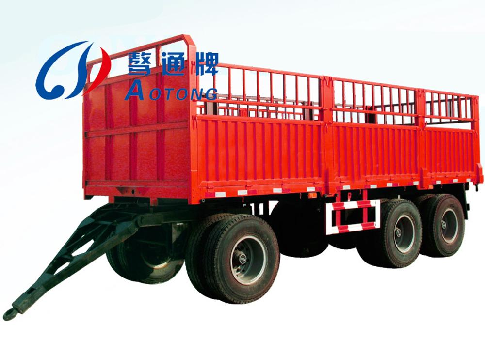 Full Farm Trailer with 2 * 13ton Capacity Axles and 28 Ton Two Speed Landing Gear