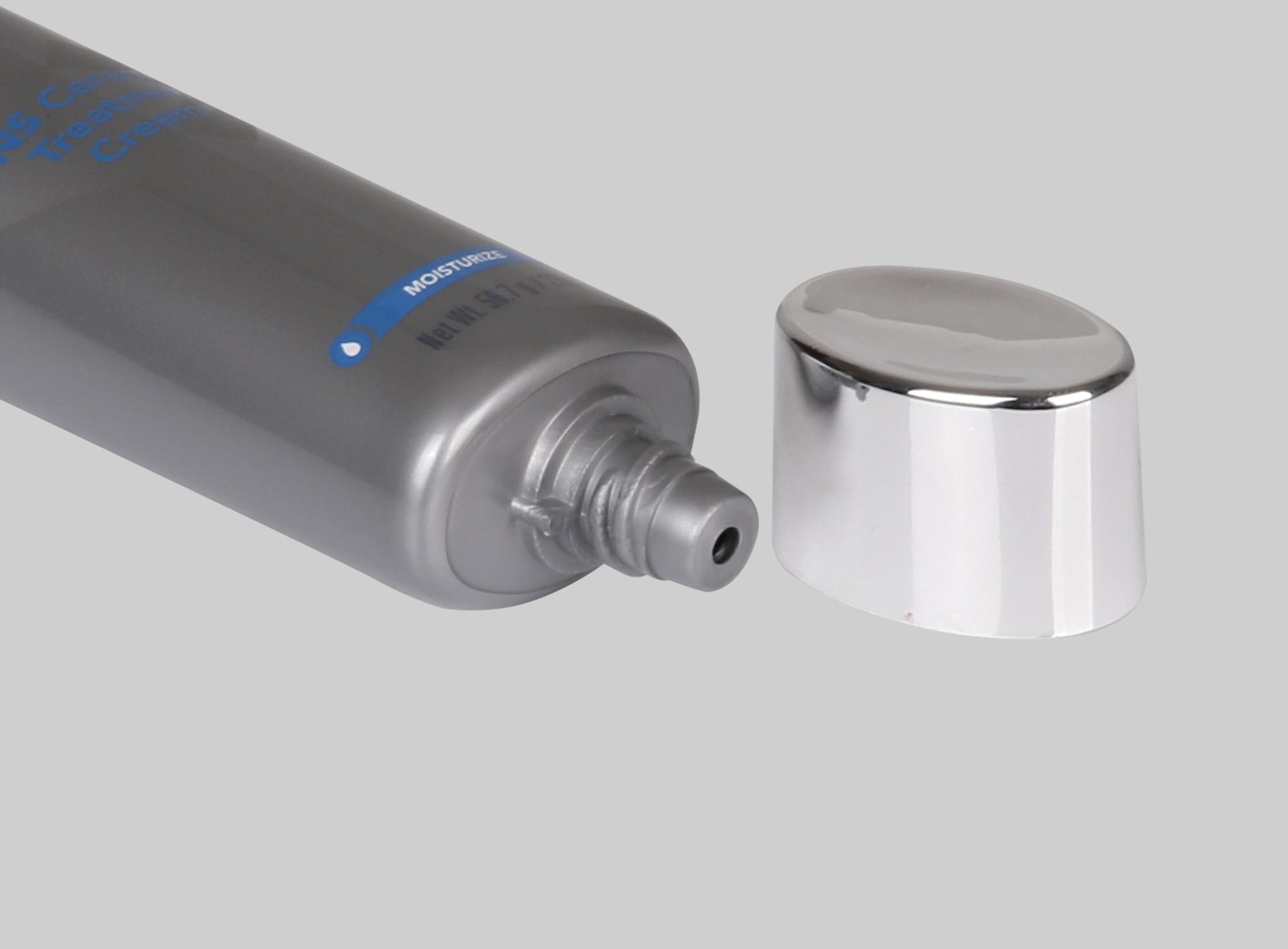 35-100ml D35mm Custom Cosmetic Tubes Plastic Sunscreen Lotion Tube With metallized screw on cap