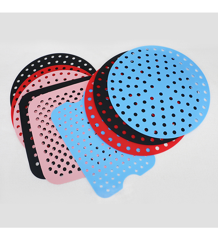 Food Grade Silicone Air Fryer Baking Mat Nonstick Multi Color