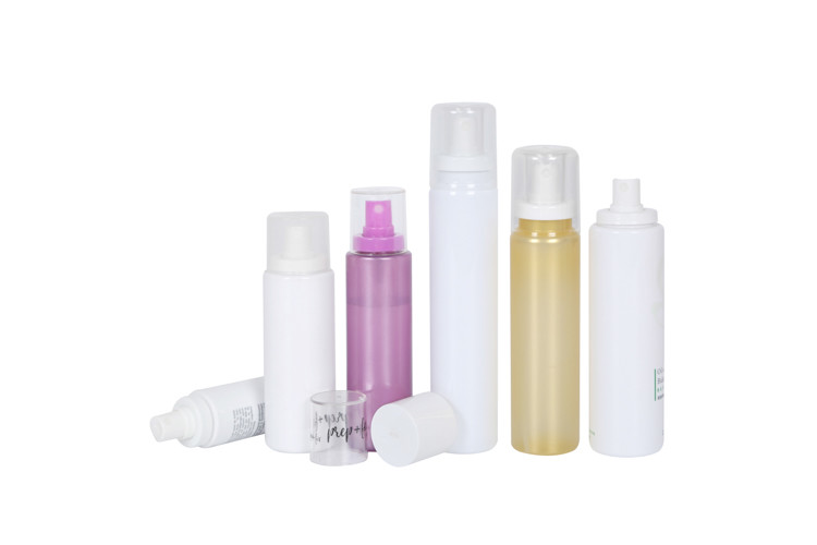 3.4oz 100ml PET PETG Refillable Travel Containers With Spray Pump
