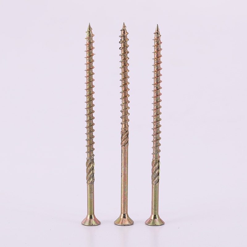 Double Coutnersunk Torx CSK Chipboard Screw Yellow Type 17 Torx Multi Purpose Wood Screws