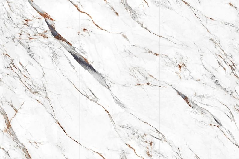 Carrara Polished Glazed Porcelain Tile 900x1800x9mm And Grade AAA Interior Floor And Wall Tile For Balcony And Office Gold And White