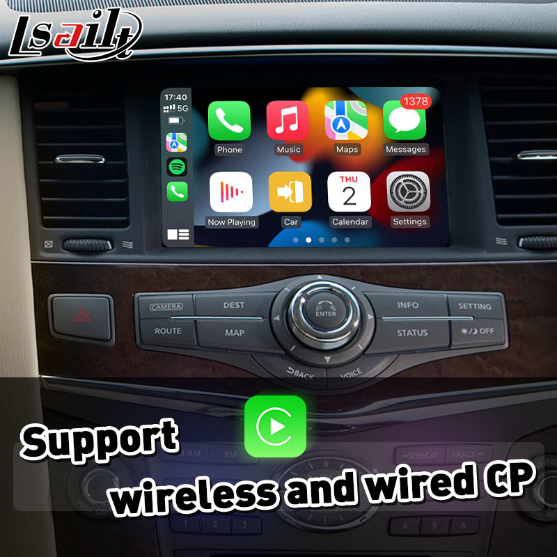 Lsailt AA Integration Wireless Carplay Interface For Infiniti QX56 2010-2013