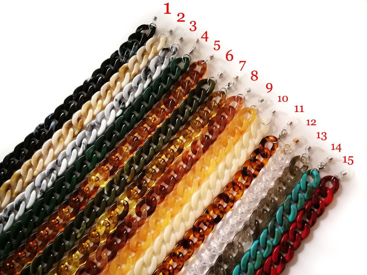 acrylic glasses chains for eyeglasses sunglasses chain for reading glasses holder