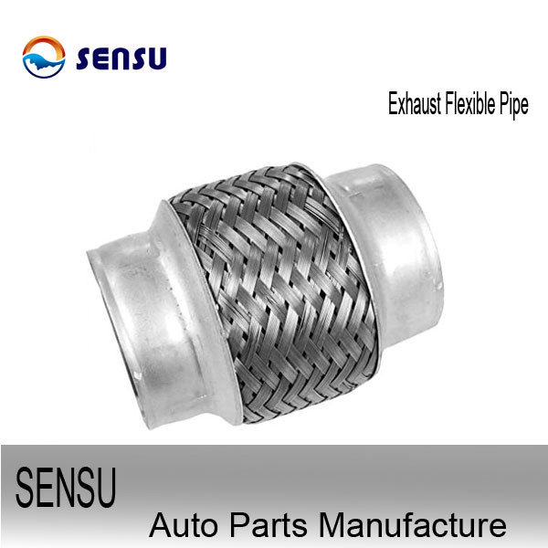 ID 1.75inch Stainless Steel Exhaust Flex Pipe Heat Resistance