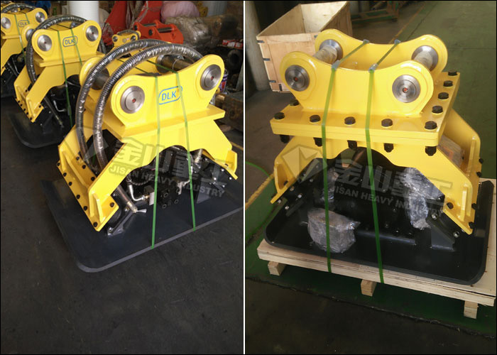 Durable Bearing Hydraulic Plate Compactor Fit Hyundai R210 Excavator CE certified