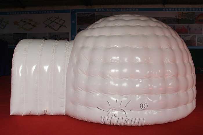 3 Layers PVC Inflatable Event Tent / Igloo Blow Up Tent For Hiring