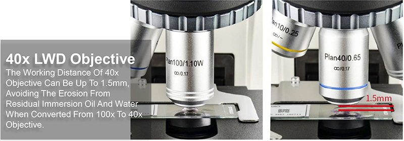 Opto-Edu A12.1062 Binocular Lcd Laboratory Biological Microscope