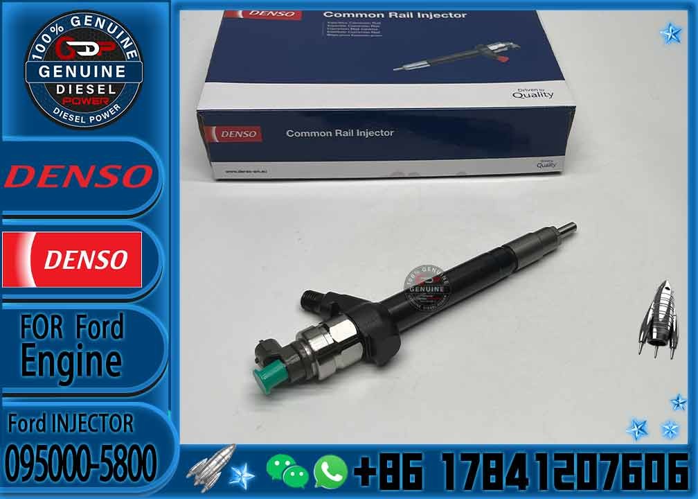 Diesel Fuel Injector 095000-5800 095000-5801 095000-7060 Common Rail Fuel Injector for 6C1Q-9K546-AC