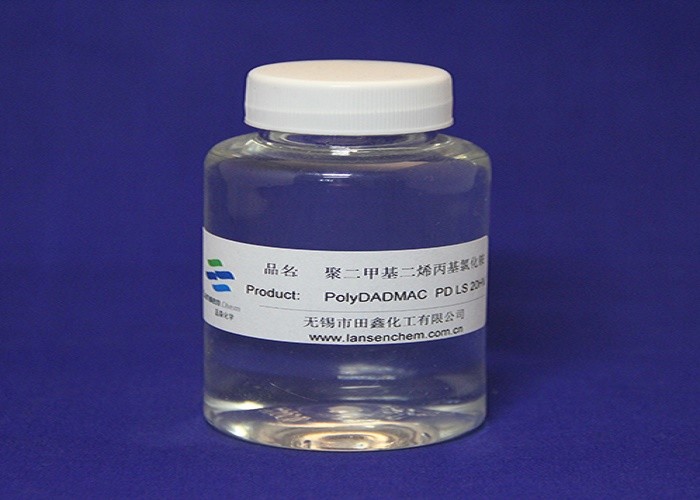 liquid dadmac polymer 40% Polydadmac Ammonium Coagulant Polymer polyDCD organic coagulants filtration applications