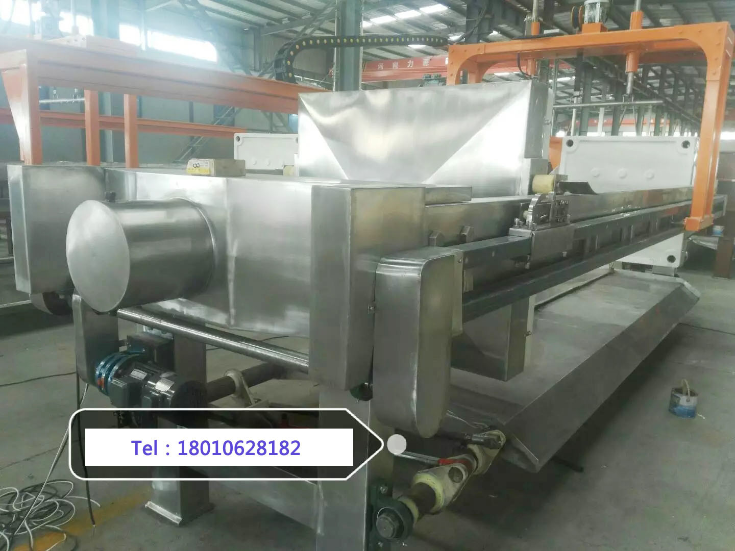 SS304 316 Stainless Steel Wastewater Filter Press High Automation CE Approved