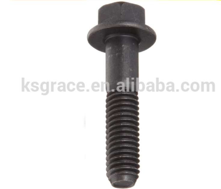 DIN6921 Carbon Steel High Strength Hex Head Bolts Grade 4.8 8.8 10.9 12.9