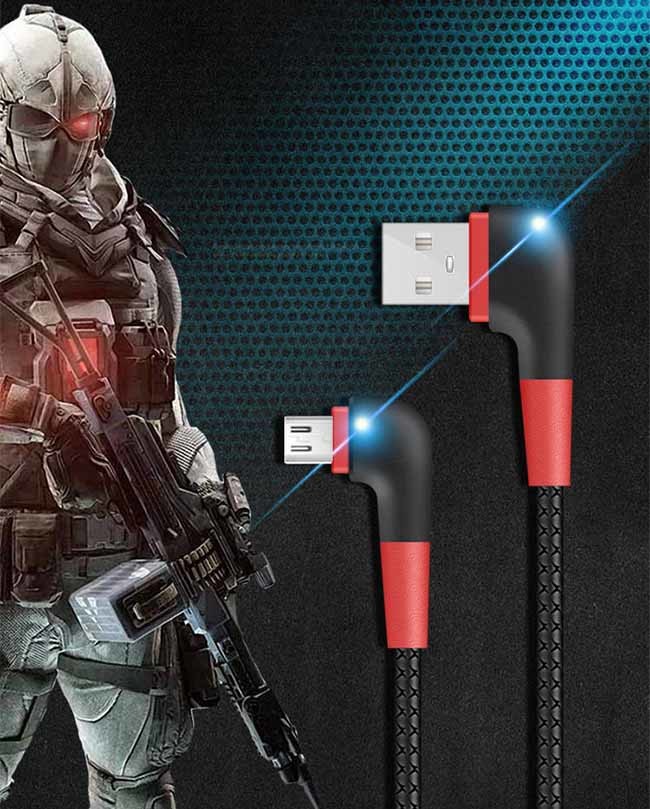 USB 2.0 Charging Cable Mobile Phone PVC Type C 2.1A 1.2meters
