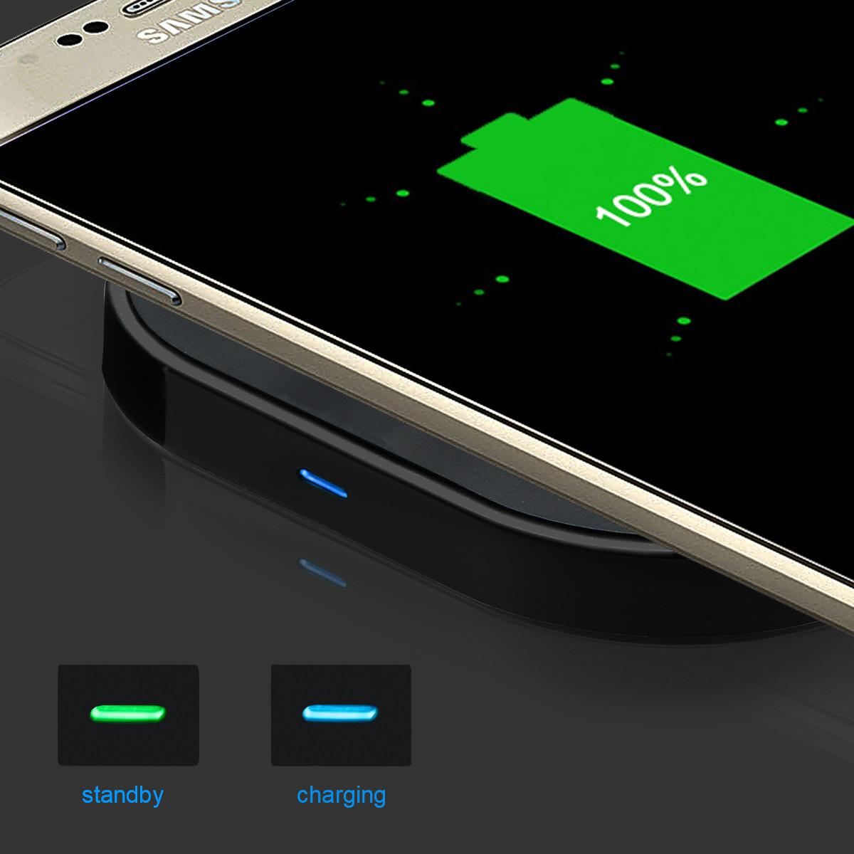 2019 cheap wireless charger QI stand charger for iPhone 10w wireless charger