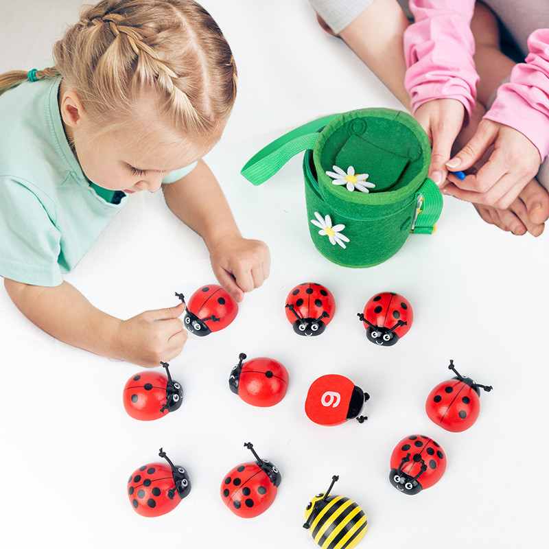 Nontoxic Wooden Montessori Mathematical Toys For Toddlers