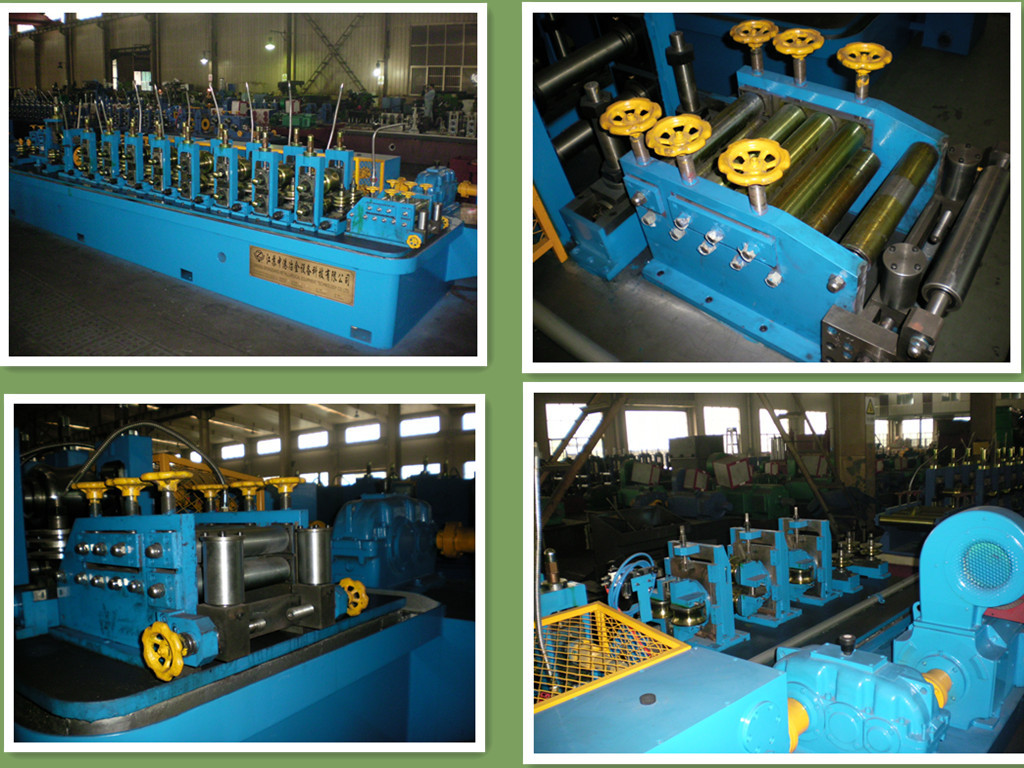 Small Diameter Carbon Steel Tube Making Machine For Bunndy Tube