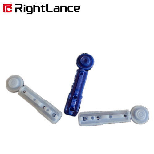 Twist Cap 26G 0.45mm Sterile Blood Lancet Blood Collection Single Use
