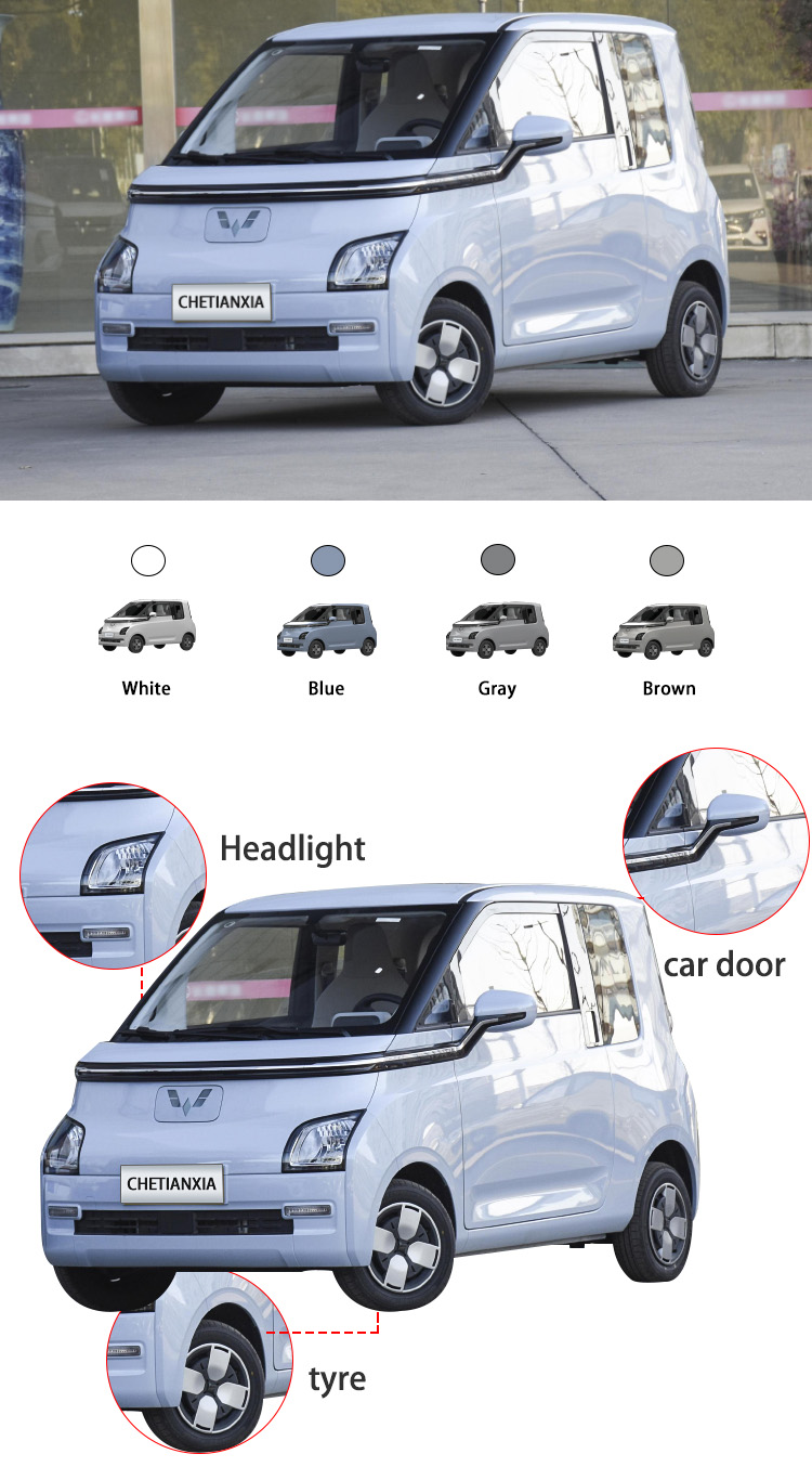 New Energy Mini EV Cars Vehicles Modern And Sleek Design Wuling Nano Air