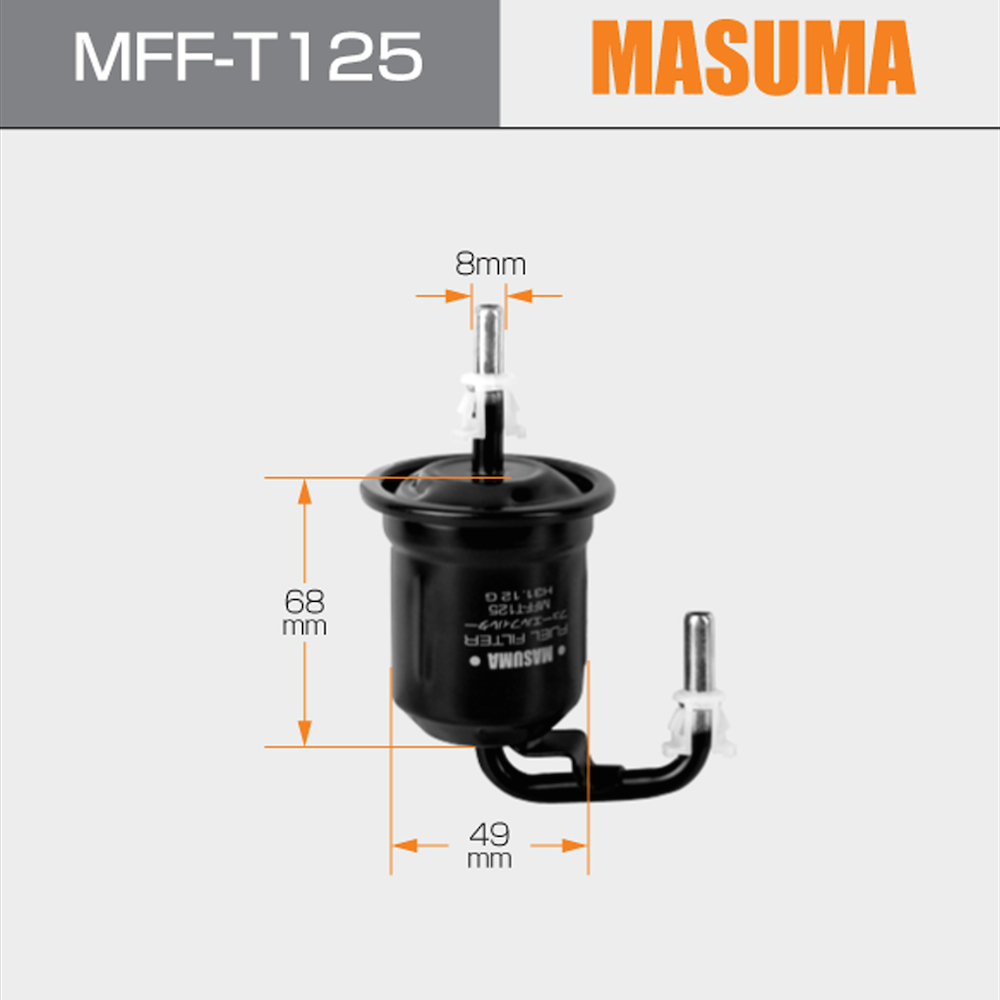 F 2800 MFF-T125 thread size piston Fuel filter 23300-31160 23300-50140 23300-50150 for LEXUS LX570 Yes