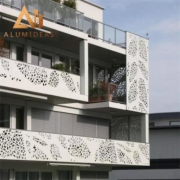 Aluminium wall panels