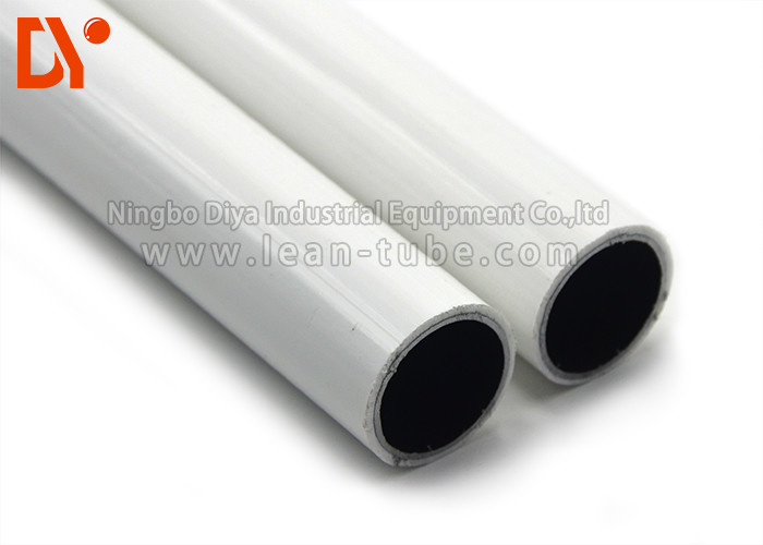Cold Rolled Steel Lean Tube Anti Static Glossy Surface Custom Length