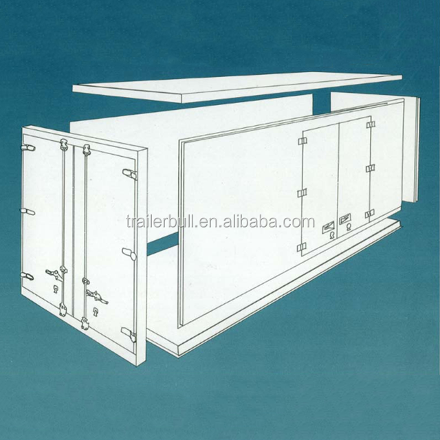 Air Craft Feed Truck Body Strength Lightweight All Plastic FRP Composite Sandwich Panel
