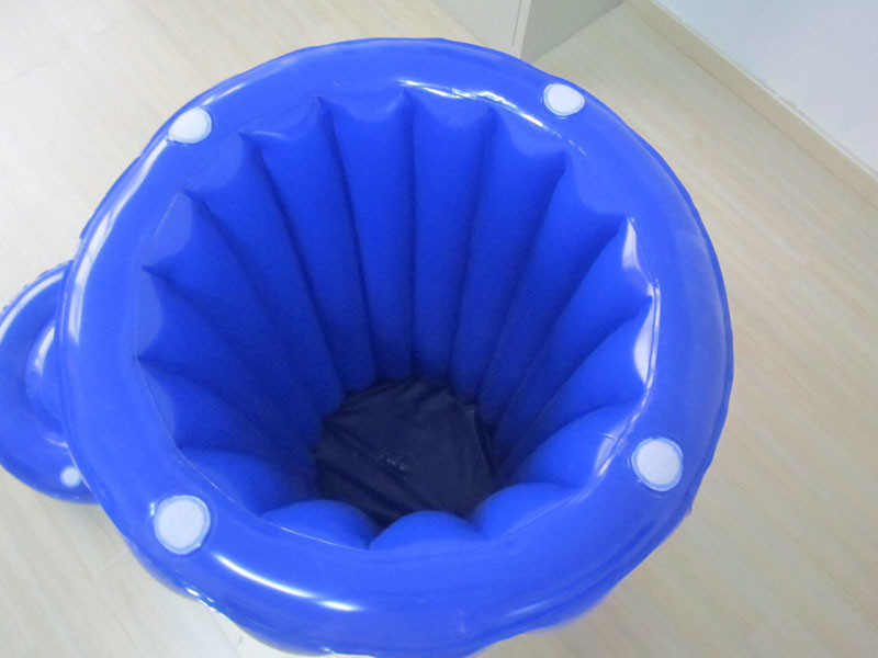Inflatable Beer Bucket.- Ice Bucket In The Shape Of A Beer bucket