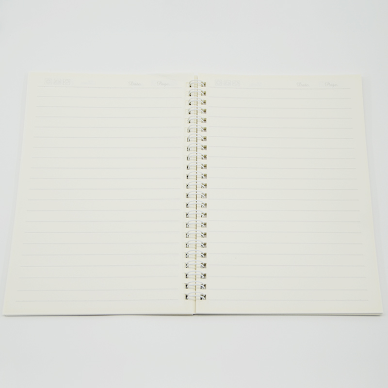 Customized School Student Environmentally Spiral Hardcover Nurses Notebook Professional Notebook Journal